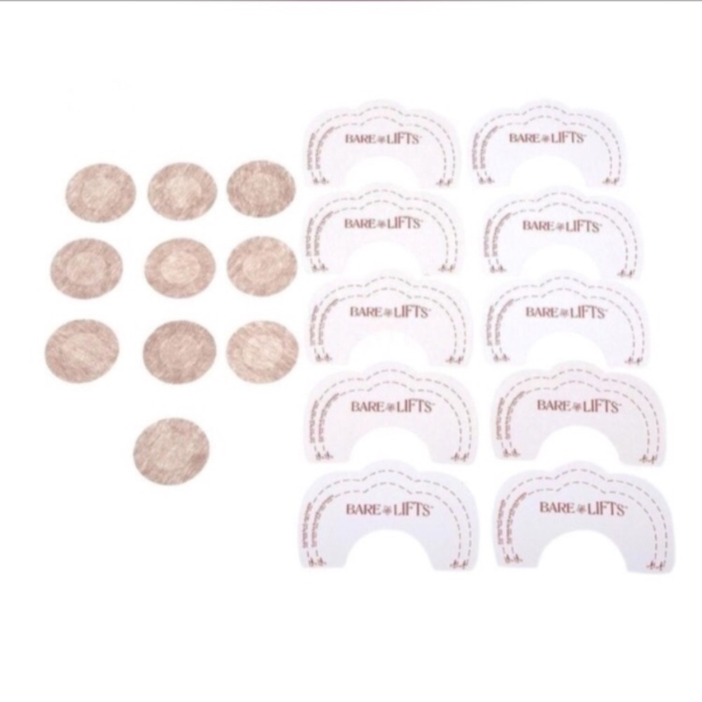 โญ๏ธ 5 pairs of circle round pasties & 5 pairs of bare lifts